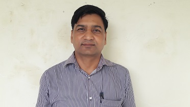 Chemistry professor conducting laboratory research